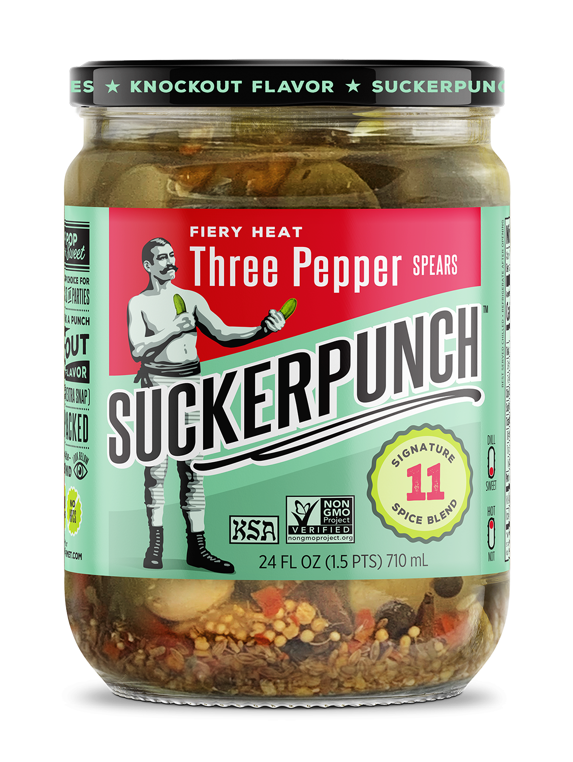 Fiery Heat Three Pepper Spears