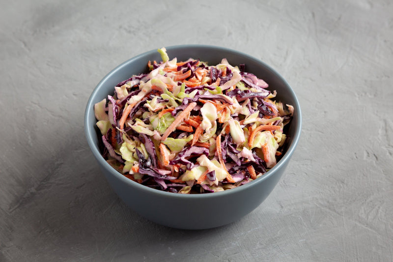 Pickle Slaw in Bowl