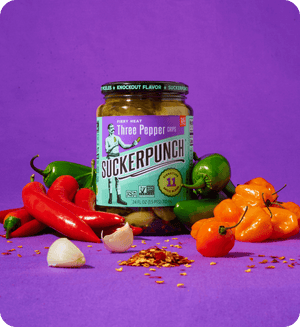 Fiery Heat Three Pepper Chips