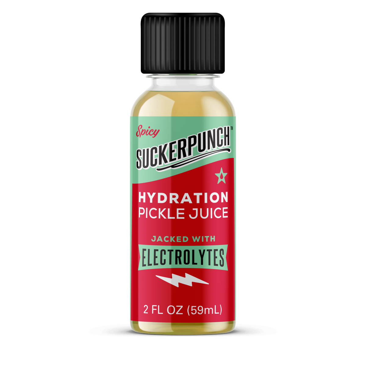 2oz Pickle Juice Shooter, Spicy (12 count)