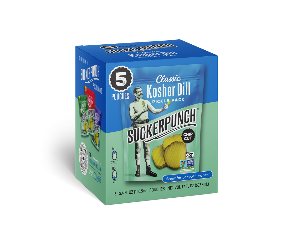 5 Pack Classic Dill Pickle Chip Bites