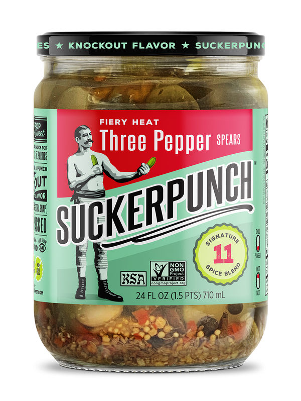 Fiery Heat Three Pepper Spears
