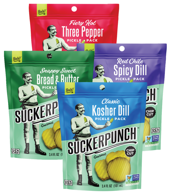 Pickle Pack Pickle Bundles | Mix & Match Pickle Pouches & Pickle Shots
