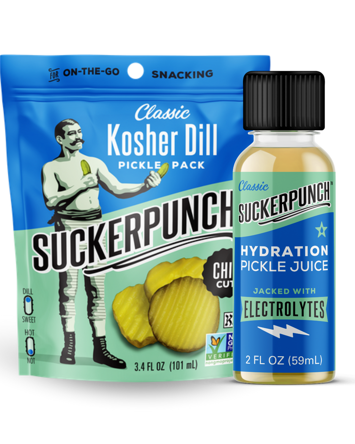 Pickle snack packs ready to ship